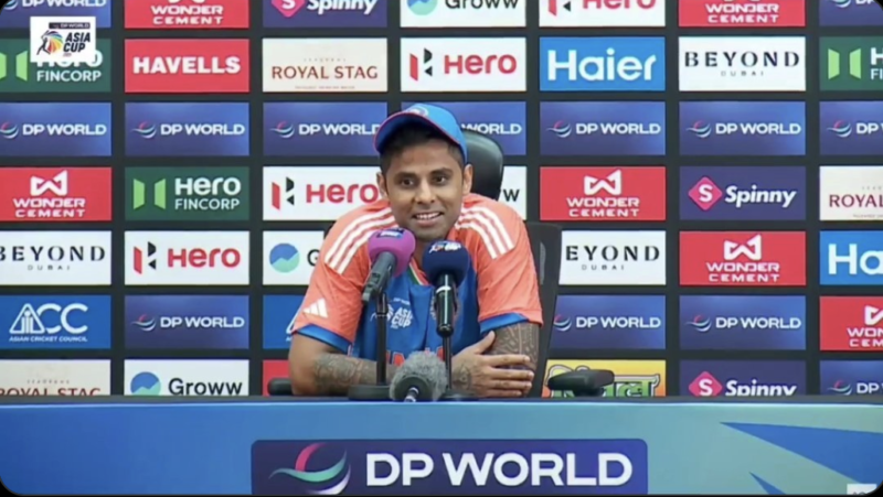 Please don’t call Indo-Pak matches a rivalry: Suryakumar Yadav